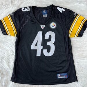 Pittsburgh Steelers Troy Polamalu Reebok On Field Jersey